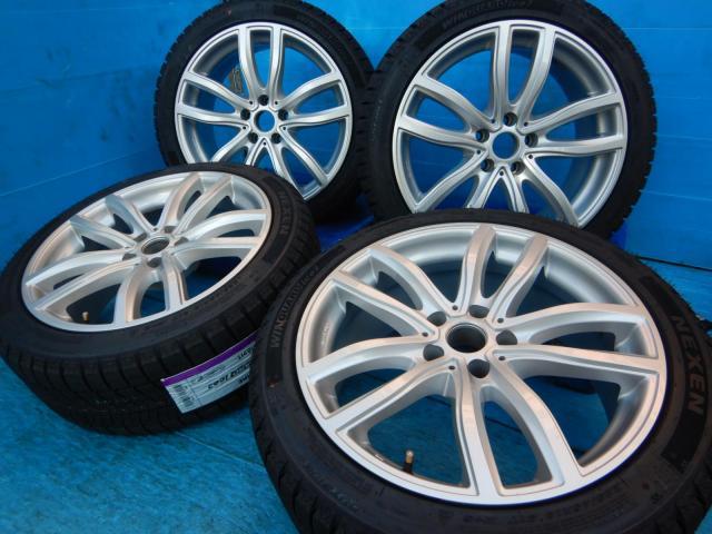 ＢＭＷ　３シリーズ　パーツ情報
BMW3シリーズ、4シリーズ、2シリーズクーペに装着できる新品スタッドレス付18インチセット入庫です！
MAK　FAHR　18インチ　新品スタッドレス付！