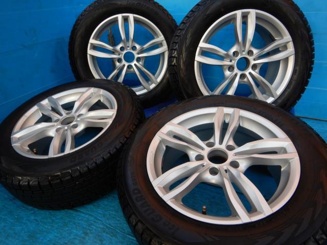 ＢＭＷ　Ｘ３　パーツ情報
BMW　X3、X4に装着できる17インチスタッドレスセット入庫です！
MAKルフト　17インチ　ヨコハマスタッドレス付！