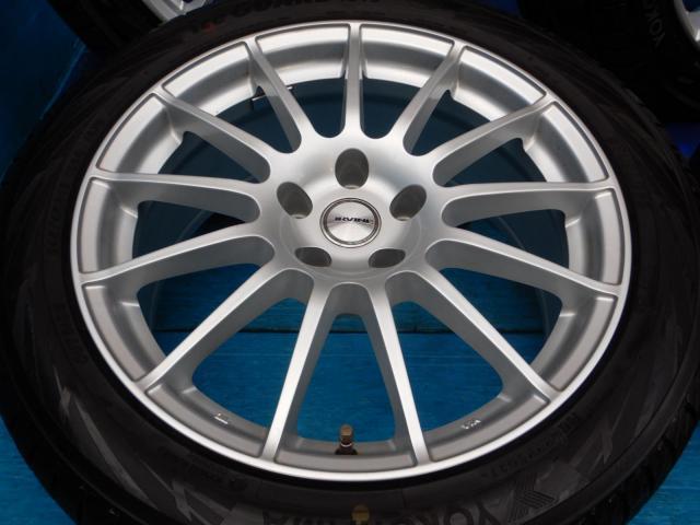 ＢＭＷ　５シリーズ　パーツ情報
BMW5シリーズ、4シリーズグランクーペに装着できる18インチスタッドレスセット入庫です！
IRVINE　18インチ　ヨコハマスタッドレス付！