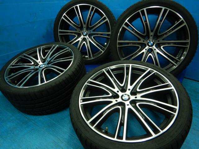 ＢＭＷ　５シリーズ　パーツ情報
BMW5シリーズ、4シリーズグランクーペに装着できる20インチオプション純正ホイール入庫です！
BMW純正individual vスポーク759i　20インチ　新品タイヤ付！