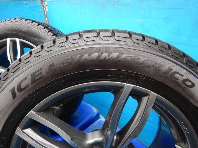 ＢＭＷ　Ｘ３　パーツ情報
BMW　X3、X4に装着できる18インチスタッドレスセット入庫です！
MAKルフトFF　18インチ　ピレリスタッドレス付！