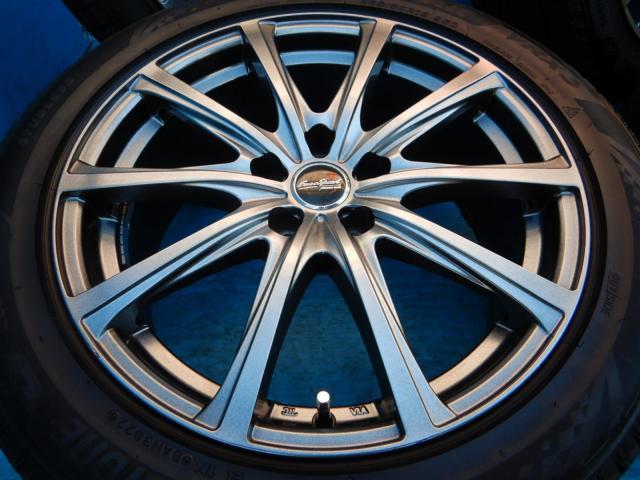 トヨタ　カローラクロス　パーツ情報
カローラクロス、C-HR、エスティマなどに装着できる18インチスタッドレスセット入庫です！
ユーロスピード　18インチ　ブリヂストンスタッドレス付！