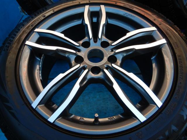 ＢＭＷ　３シリーズ　パーツ情報
BMW3シリーズ、4シリーズ、2シリーズクーペに装着できる17インチスタッドレスセット入庫です！
MAKルフトFF　17インチ　ブリヂストンスタッドレス付！