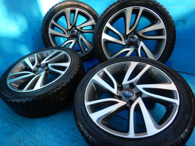 スバル　レヴォーグ　パーツ情報
レヴォーグ純正18インチのスタッドレスセット入庫です！