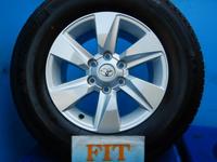 プラド純正17インチをタイヤサイズを変更してハイエースへの プラド純正17インチをタイヤサイズを変更してハイエースへの