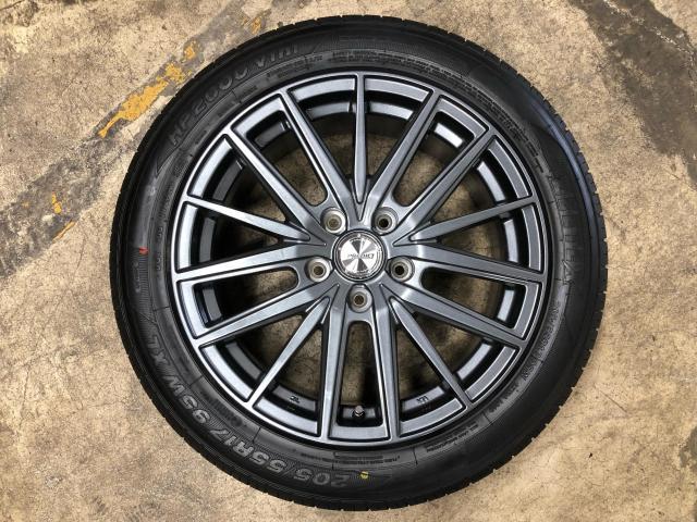 中古ホイール+新品タイヤのご案内