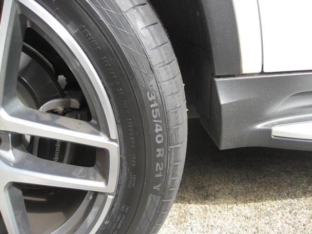 ベンツ GLE 21インチ タイヤ交換　