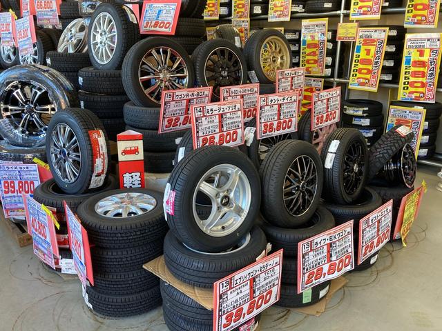 新品＆中古タイヤ販売、タイヤ買取、持ち込みタイヤ交換等お任せ下さい。