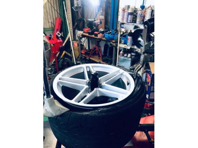 コルベットの持込タイヤ交換