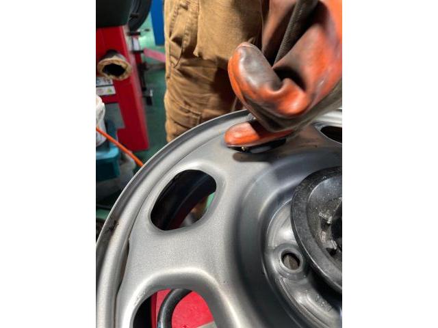 ハスラー　持込タイヤ交換