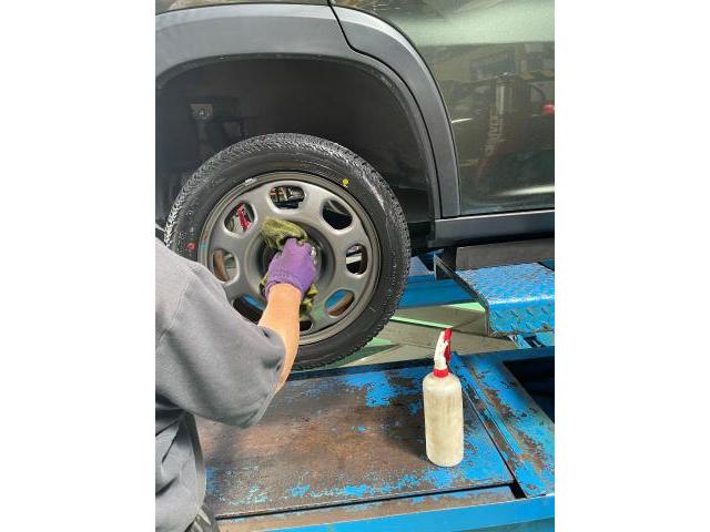 ハスラー　持込タイヤ交換