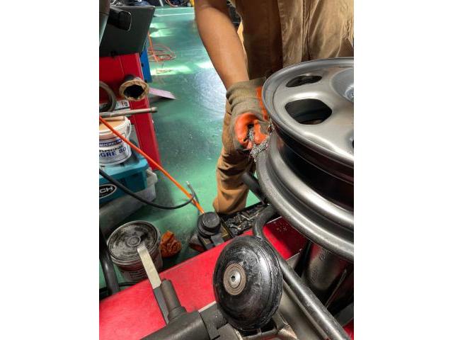 ハスラー　持込タイヤ交換