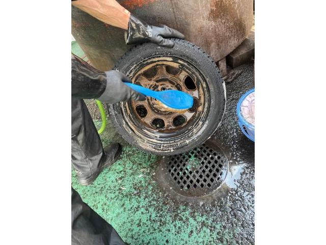 ハスラー　持込タイヤ交換