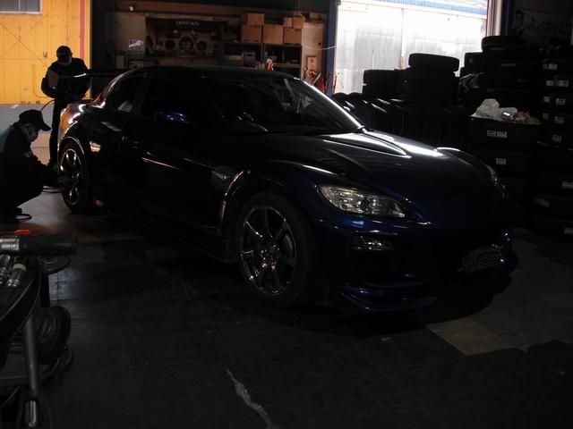 マツダ　ＲＸ－８　新品　タイヤ　ニットー　ＮＴ５５５　Ｇ２　245/45-18　リア　２本　交換　三重県　松阪市