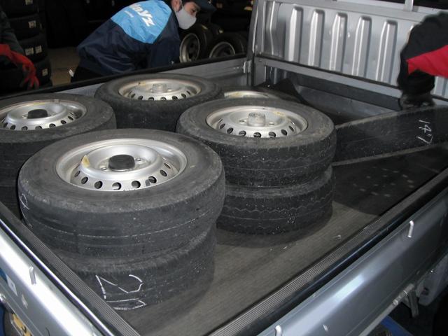 新品 タイヤ ブリヂストン K305 145R12LT 8PR 4本 K370 145
