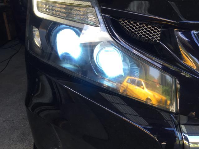 ホンダ　ステップワゴン　スパーダ　ＲＫ５　ヘッドライト修理　ＨＩＤ　ハイビーム