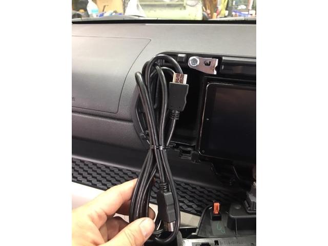 トヨタ　パッソ　ＨＤＭＩケーブル後付け　持ち込み取付　沖縄県　沖縄市　うるま市　恩納村　読谷村　宜野湾市　北谷町　那覇市