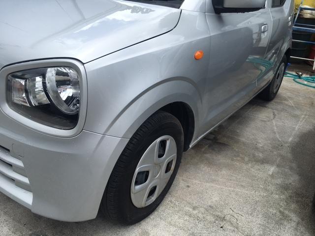 スズキ　アルト　HA36S　板金塗装　サイドステップ板金　バンパー板金　ドア板金　沖縄県　沖縄市　うるま市　恩納村　読谷村　宜野湾市　北谷町　名護市　