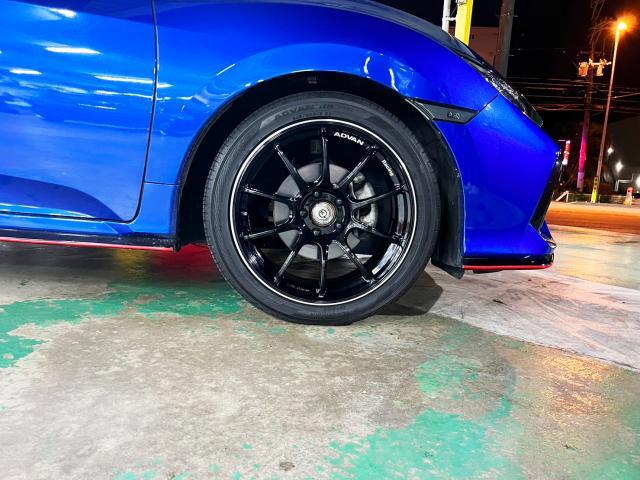 中古 ホイール交換 ホンダシビック(FK7) YOKOHAMA ADVAN RZⅡ 中古 ホイール交換 ホンダシビック(FK7) YOKOHAMA ADVAN RZⅡ