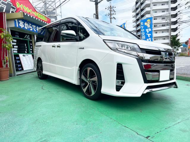 新品 ホイール交換 トヨタ ノア80系 トヨタ モデリスタ ウィング 新品 ホイール交換 トヨタ ノア80系 トヨタ モデリスタ ウィング