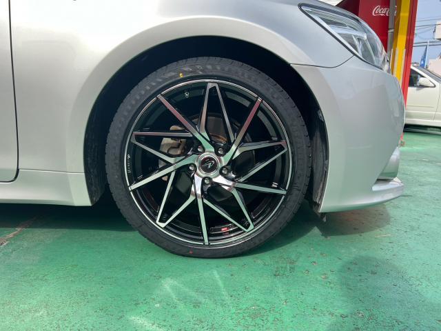 新品　ホイール交換　トヨタ クラウン　weds LEONIS IT 19×8J　RADAR Dimax R8 225/40R19　沖縄県　沖縄市　北中城村　うるま市　中城村　宜野湾市