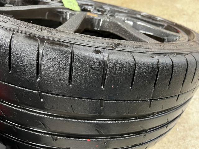 新品　タイヤ交換　ポルシェ ボクスター　MICHELIN PILOT SPORT 4S 235/35R20　沖縄県　沖縄市　北中城村　うるま市　中城村　宜野湾市