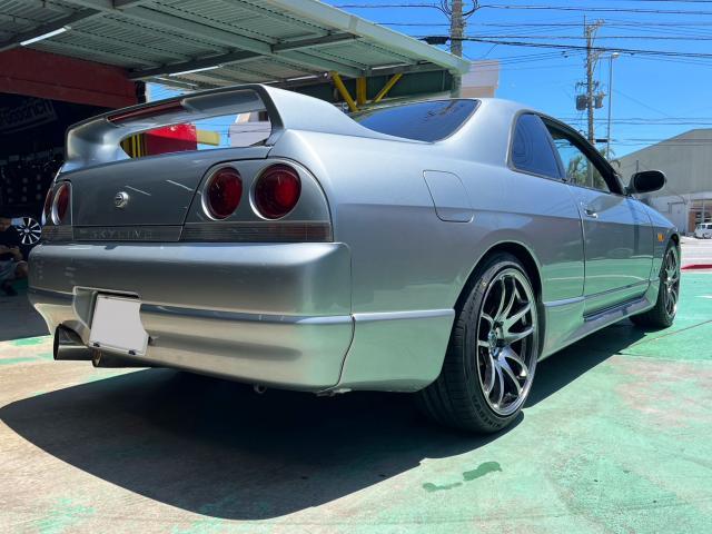 新品 ホイール交換 スカイライン GTS-t WORK エモーション CR極 18×8.5