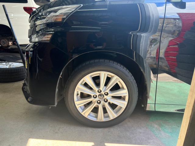 中古　ホイール交換　トヨタ 30系ヴェルファイア　WORK ZEAST ST3 19×10J　ZEETEX HP3000 vfm 225/40R19　沖縄県　沖縄市　北中城村　うるま市　中城村　宜野湾市