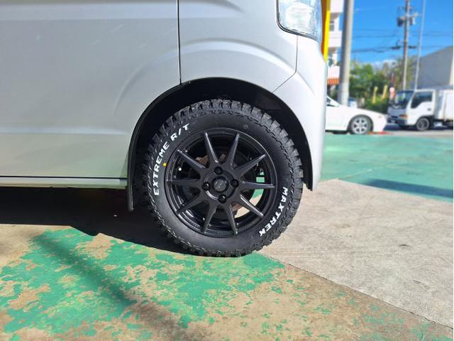 新品　ホイール交換　スズキ エブリイ　サーキュラーC10R 14×4.5J　MAXTREK EXTREME R/T 165/65R14　沖縄県　沖縄市　北中城村　うるま市　中城村　宜野湾市