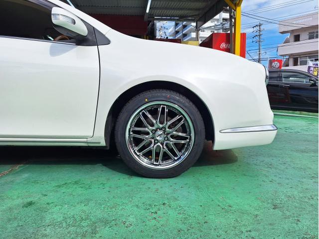 新品 ホイール交換 光岡自動車 ガリューClassic weds クレンツェ エルマー 17×7.5J GOODYEAR 205/50R17 沖縄県 沖縄市 北中城村 うるま市 中城村 宜野湾市