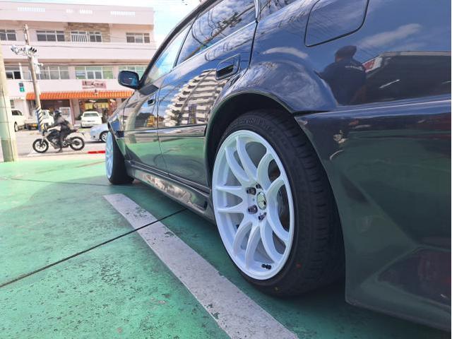 新品　ホイール交換　トヨタ チェイサー100系　WORK EMOTION CR極 18×8.5J/9.5J　RADAR 225/40R18　沖縄県　沖縄市　北中城村　うるま市　中城村　宜野湾市