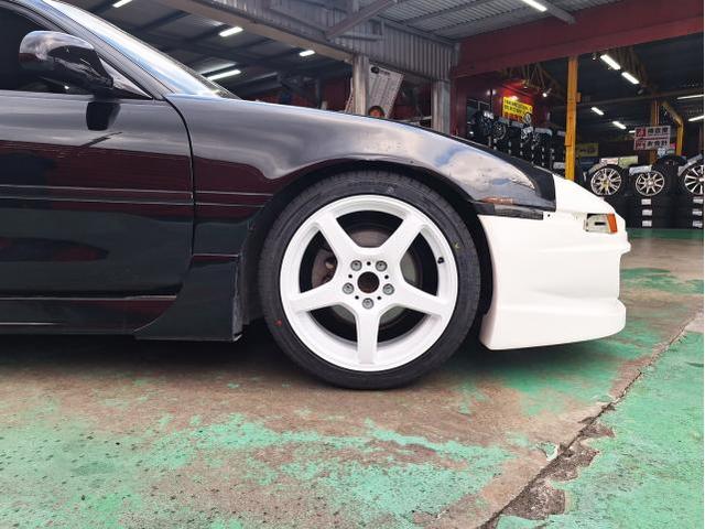 新品　ホイール交換　トヨタ MR2　WORK エモーション T5R 17×7J/8J　MINERVA 215/40R17　沖縄県　沖縄市　北中城村　うるま市　中城村　宜野湾市