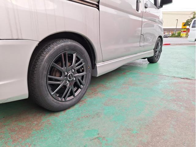 新品　ホイール交換　ダイハツ ハイゼット デッキバン　ヴァーレンWO6 14×4.5J　ブリヂストン 155/65R14　沖縄県　沖縄市　北中城村　うるま市　中城村　宜野湾市