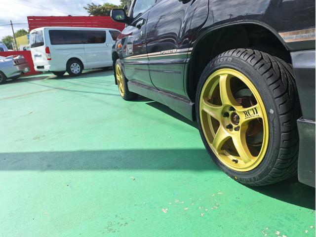 持ち込みホイール・タイヤ交換　スバル フォレスター　YFC ADVAN Racing 17インチ タイヤ　KENDA KR20 215/45R17　沖縄県　沖縄市　北中城村　うるま市　中城村　宜野湾市