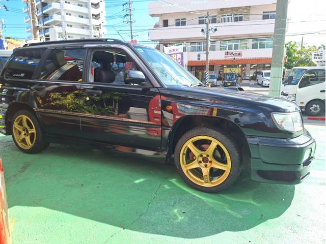 持ち込みホイール・タイヤ交換　スバル フォレスター　YFC ADVAN Racing 17インチ タイヤ　KENDA KR20 215/45R17　沖縄県　沖縄市　北中城村　うるま市　中城村　宜野湾市