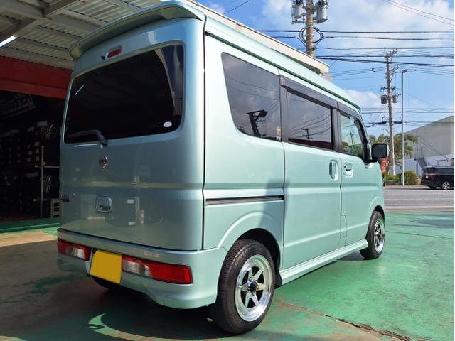 新品　ホイール交換　日産 NV100クリッパー　ロンシャンXR-4 14×6J　DUNLOP 155/65R14　沖縄県　沖縄市　北中城村　うるま市　中城村　宜野湾市