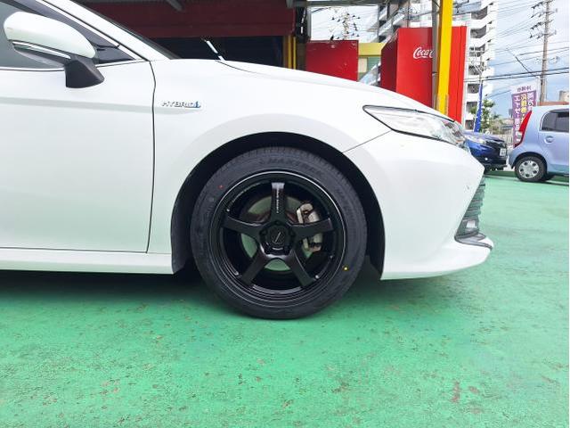 新品 ホイール交換 トヨタ カムリ CROSS SPEED CR5 18×8.5J/9.5J MAXTREK 235/45R18 沖縄県 沖縄市 北中城村 うるま市 中城村 宜野湾市