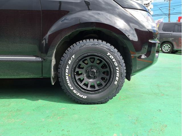 新品　ホイール交換　三菱 デリカD:5　デルタフォース 16×7J　TOYO OPEN COUNTRY R/T 225/70R16　沖縄県　沖縄市　北中城村　うるま市　中城村　宜野湾市