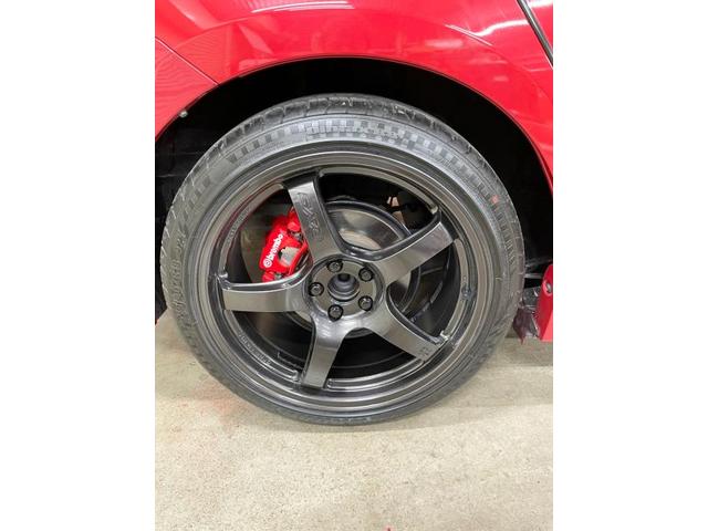 トヨタ プリウス　ブレーキキャリパーの塗装　沖縄県　沖縄市　北中城村　うるま市　中城村　宜野湾市