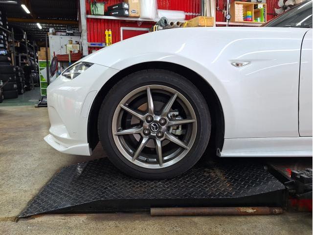 新品 ホイール交換 マツダ NDロードスター RAYS VOLK RACING TE37 SONIC 16×6.5J NANKANG NS-20 195/50R16 沖縄県 沖縄市 北中城村 うるま市 中城村 宜野湾市