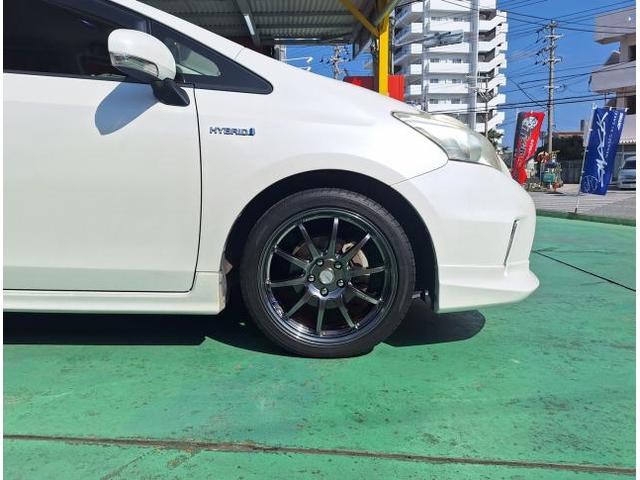 中古 ホイール交換 トヨタ プリウスα CROSS SPEED CR10 18×7.5J 中古 ホイール交換 トヨタ プリウスα CROSS SPEED CR10 18×7.5J