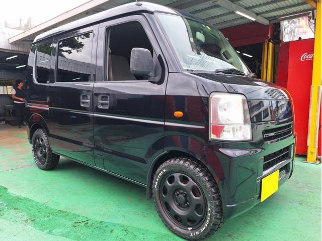 中古　ホイール交換　スズキ エブリイバン　ハスラー純正スチール 15×4.5J　MAXTREK EXTREME R/T 165/60R15　沖縄県　沖縄市　北中城村　うるま市　中城村　宜野湾市