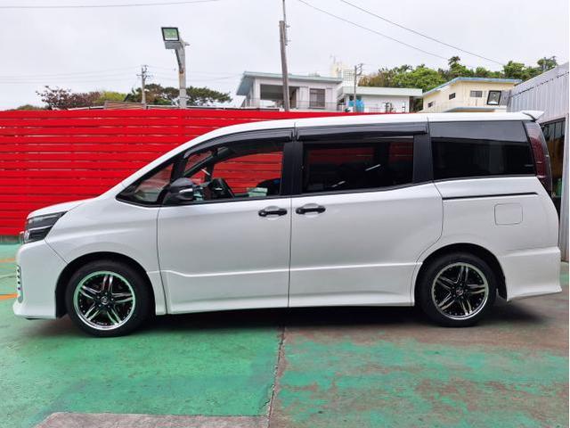 中古 ホイール交換 トヨタ ヴォクシー シュタイナーLSV 17×7J MINERVA 205/50R17 沖縄県 沖縄市 北中城村 うるま市 中城村 宜野湾市