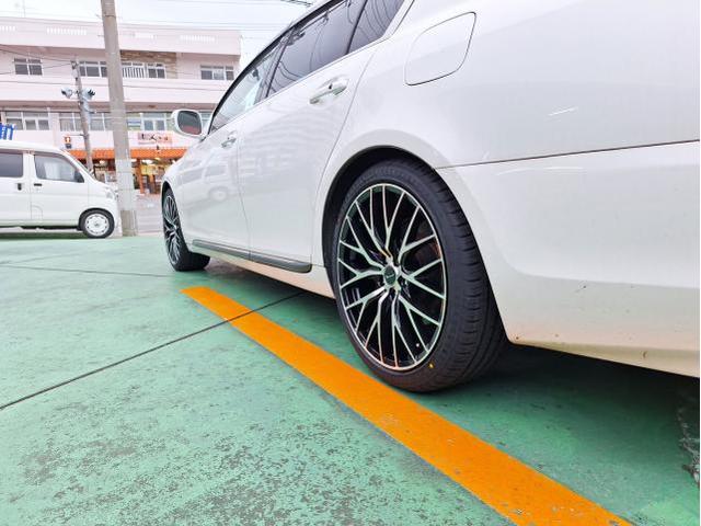 新品 ホイール交換 レクサス GS プレシャスHM-1 19×8J RADAR 225/40R19 沖縄県 沖縄市 北中城村 うるま市 中城村 宜野湾市