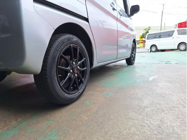 新品 ホイール交換 ダイハツ タント G・SPEED G-02 14×4.5J DUNLOP 155/65R14 沖縄県 沖縄市 北中城村 うるま市 中城村 宜野湾市