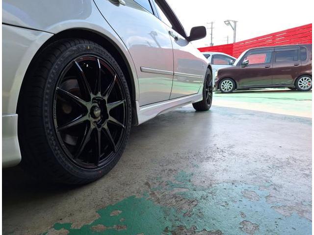 新品 ホイール交換 トヨタ アルテッツァ サーキュラー C10R 18×7J RADAR 225/40R18 沖縄県 沖縄市 北中城村 うるま市 中城村 宜野湾市