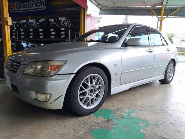 新品 ホイール交換 トヨタ アルテッツァ サーキュラー C10R 18×7J RADAR 225/40R18 沖縄県 沖縄市 北中城村 うるま市 中城村 宜野湾市