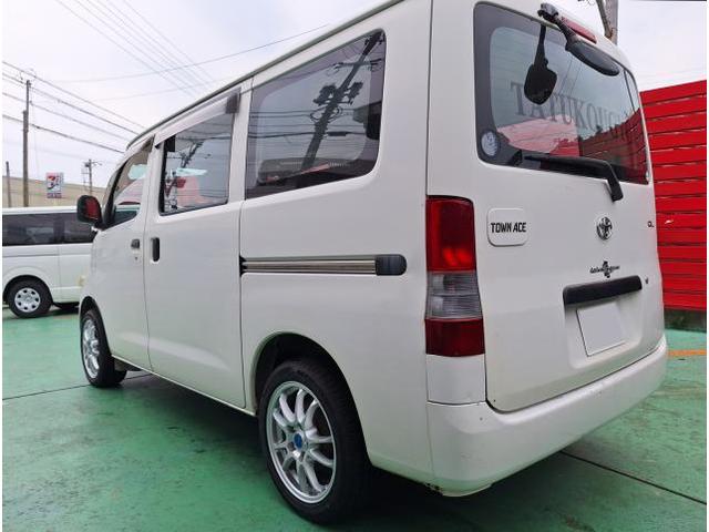中古 ホイール交換 トヨタ タウンエース ブリヂストンエコフォルム 16×6.5J MINERVA 195/50R16 沖縄県 沖縄市 北中城村 うるま市 中城村 宜野湾市
