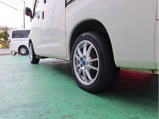 中古 ホイール交換 トヨタ タウンエース ブリヂストンエコフォルム 16×6.5J MINERVA 195/50R16 沖縄県 沖縄市 北中城村 うるま市 中城村 宜野湾市