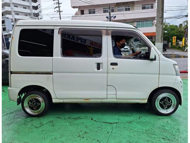 新品 ホイール交換 ダイハツ ハイゼットカーゴ スターシャーク 14×6J NANKANG 155/55R14 沖縄県 沖縄市 北中城村 うるま市 中城村 宜野湾市